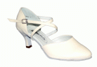 Carol Ivory Leather - Ballroom Dance Shoe 