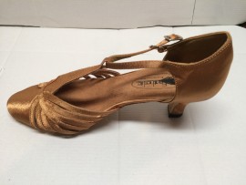 Marjorie Dark Tan Ballroom Dance Shoe