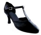 Karen - Black Leather - Ballroom Dance Shoe
